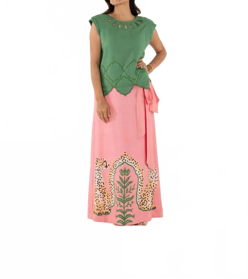 NEW EMILY MCCARTHY hatti tank top in fairway